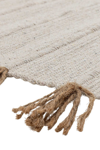 Tapis coton nature Avino 75x245cm