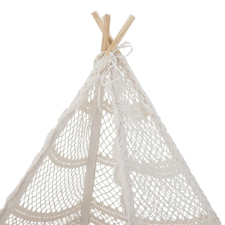 Herle Kinder-Tipi Baumwolle beige 100cm
