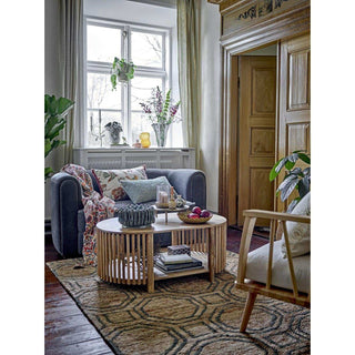 Plaid Krea oranje 150x130cm - Het Adres