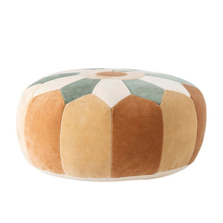 Agnes Pouf Baumwolle braun 50cm