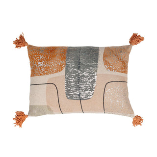 Kussen katoen oranje Lanzo 35x50cm