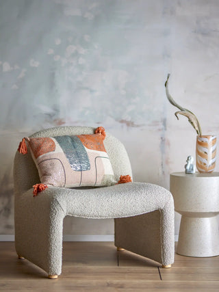 Kussen katoen oranje Lanzo 35x50cm