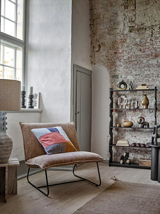 Kussen katoen oranje Montanaro 50x50xcm