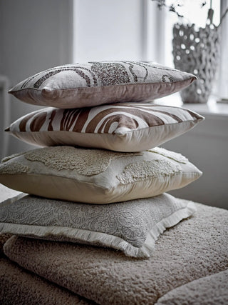 Cushion viscose brown Adelona 35x50cm