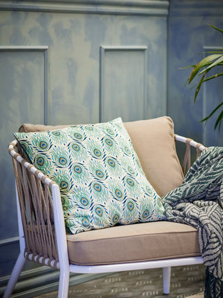 Kissen Viskose grün Adia