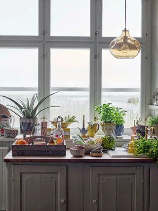 Schaal aardewerk naturel Fleur 14cm