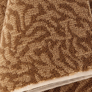 Handdoek katoen bruin Kaysa 50x100cm