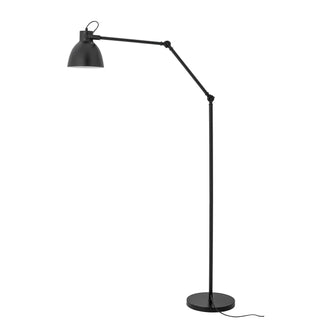 Vloerlamp metaal zwart Barca 165cm