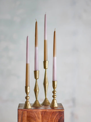 Kaars paraffine roze Burma - set van 4