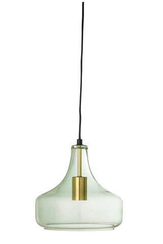 Hanglamp glas groen Yuser 25cm