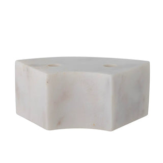 Kerzenhalter Marmor weiß Florida