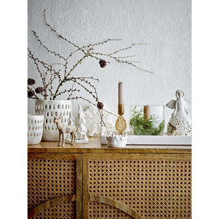 Marmeren dienblad Majsa wit 35x35cm - Het Adres