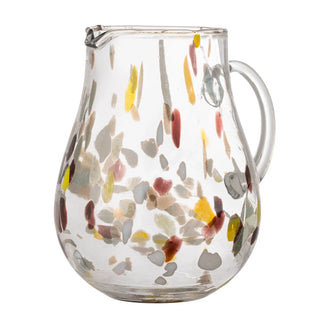 Tarro de vidrio reciclable amarillo Kenji 2,3L