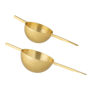 Maatbeker rvs goud Kirsi - set van 2