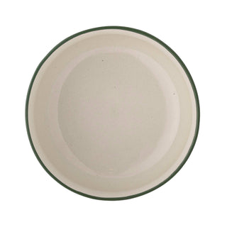 Schaal aardewerk groen Karlie 10cm