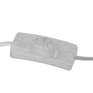 Lampadaire en céramique bleu Gadiela 90cm