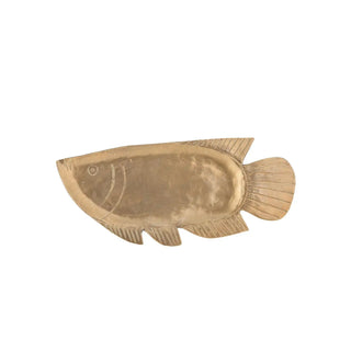 Vassoio metallo oro Fabius 35cm