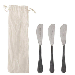 Fabricio botermesjes - 3 stuks - Het Adres