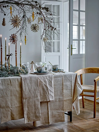 Candelabro de metal dorado Felux 24cm