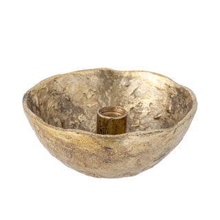 Candelabro in alluminio oro Nataline