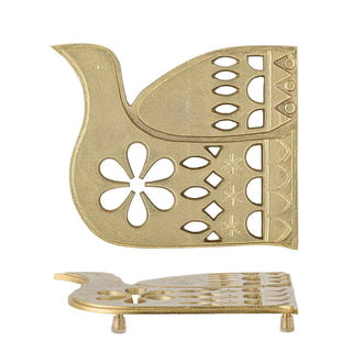 Onderzetter aluminium goud Lonela