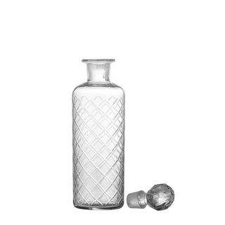 Garrafa de vidrio transparente Meti