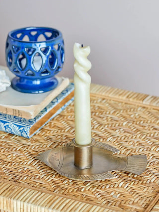 Kerzenhalter Metall Messing Fabius 15cm