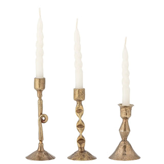 Kerzenhalter Metall Messing Efsa - Set von 3