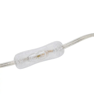 Tischlampe Glas rosa Paddy 26cm