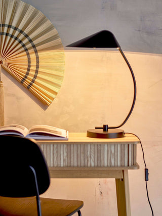 Lampe de table métal noir Nisella