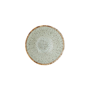 Coupe en faïence beige/naturel Fleur 11cm