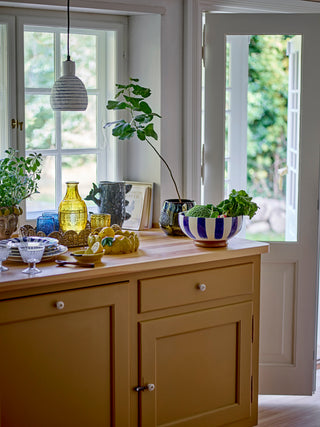 Hanglamp aardewerk wit Elga 14cm