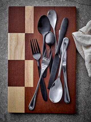 Cutting board rubberwood brown Seldon