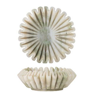 Grøn marmorfad Harmonia 17cm