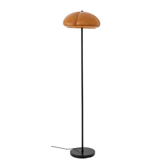 Yellow metal floor lamp Kinoko 157cm