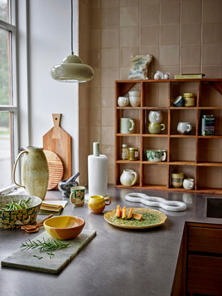 Green Vivien marble coaster 38cm