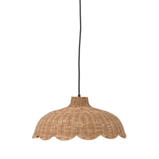 Suspension en rotin naturel Pittu 42cm