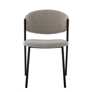 Spisebordsstol grå polyester Marlo