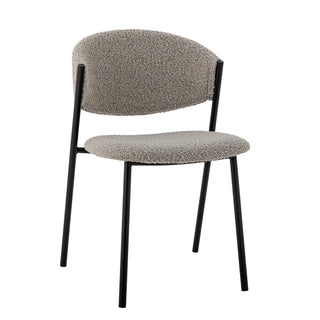 Spisebordsstol grå polyester Marlo
