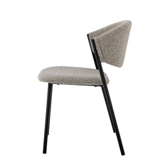 Spisebordsstol grå polyester Marlo