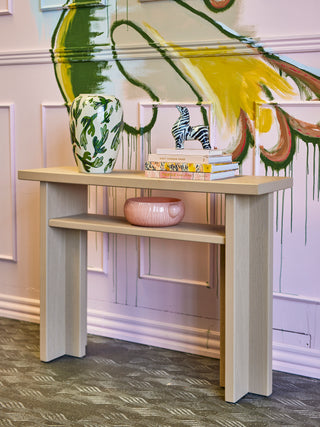 Consoletafel naturel Cupa 32×80×110 cm