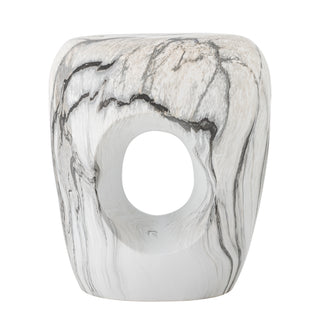 Table d’appoint en céramique naturelle Bard