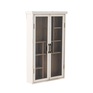 Hazem white pine wood cabinet 14×80×50cm