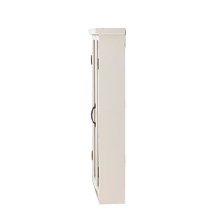 Hazem white pine wood cabinet 14×80×50cm
