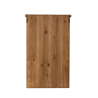 Hazem white pine wood cabinet 14×80×50cm