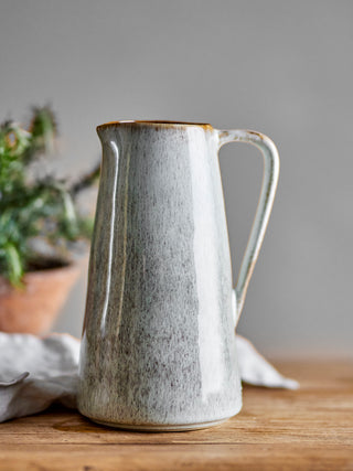 Kande i stentøj naturel Fleur - 1,5L