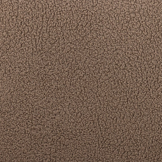 Brown teddy bouclé sofa Magola