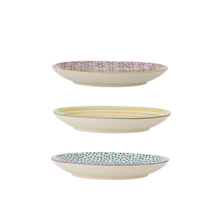 Juego de platos de gres Patrizia Ø16cm - set de 3