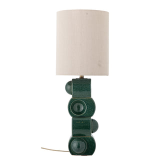 Tischlampe aus Steingut, schwarz Lio Ø25×53 cm