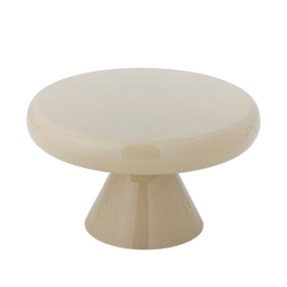 Natural metal coffee table Ricko Ø60×35 cm